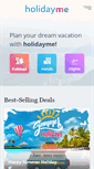 Mobile Screenshot of holidayme.com